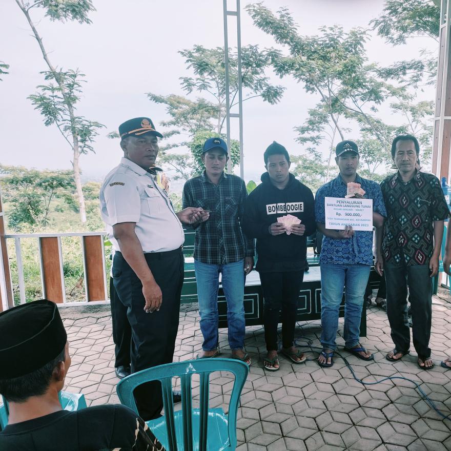 Penyaluran BLT-DD Bulan Januari-Maret Desa Tambakukir