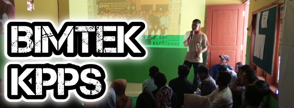 Bimtek KPPS Menuju Pemilu yang Sukses
